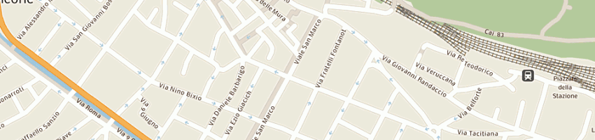 Mappa della impresa bar da marino a MONFALCONE