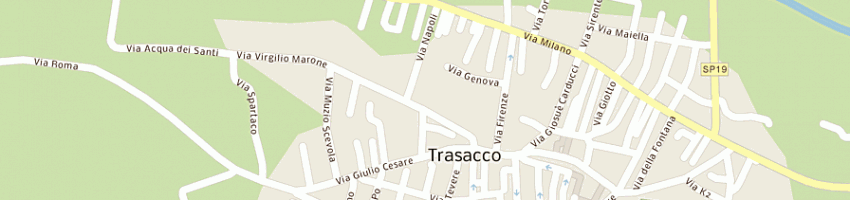 Mappa della impresa cervetti angelini euclide a TRASACCO