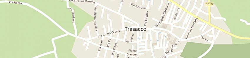 Mappa della impresa salvati mario a TRASACCO