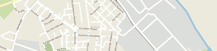 Mappa della impresa trattoria bar universo a MONFALCONE