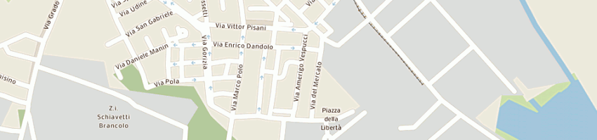 Mappa della impresa maritime services srl a VENEZIA