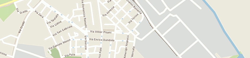 Mappa della impresa pole position di paravano patrizia a MONFALCONE