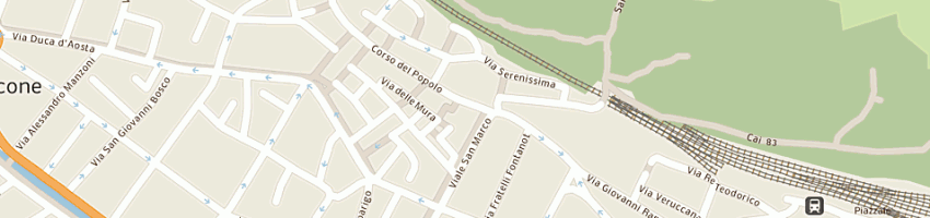 Mappa della impresa meschino a VENEZIA