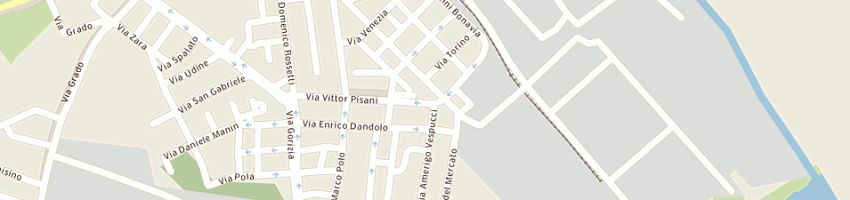 Mappa della impresa bellisario massimo a MONFALCONE