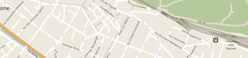 Mappa della impresa acgo service srl a MONFALCONE