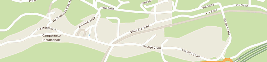 Mappa della impresa comune di tarvisio a TARVISIO