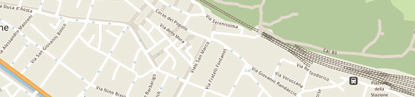 Mappa della impresa pk centro elettronico di pecikar rudj a MONFALCONE