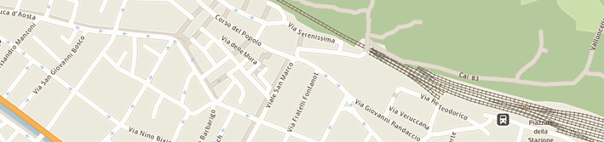 Mappa della impresa barducci giancarlo a MONFALCONE