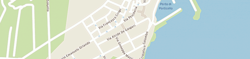 Mappa della impresa aggi mare srl a SANTA FLAVIA
