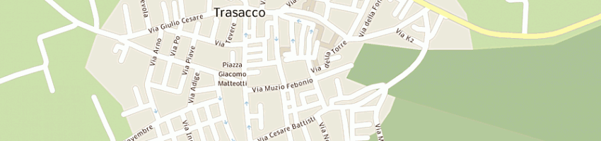 Mappa della impresa fosca guerrino a TRASACCO