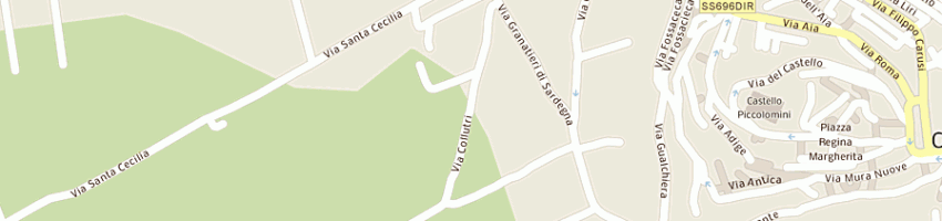 Mappa della impresa associazione opera s maria della pace a CELANO