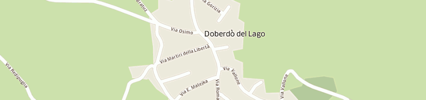 Mappa della impresa agriturismo - agriturizem kovac a DOBERDO DEL LAGO