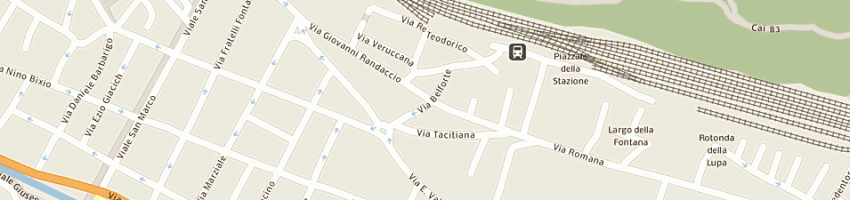 Mappa della impresa ghini giuliana a MONFALCONE