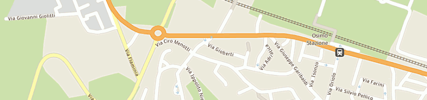 Mappa della impresa interpetrol srl a ANCONA
