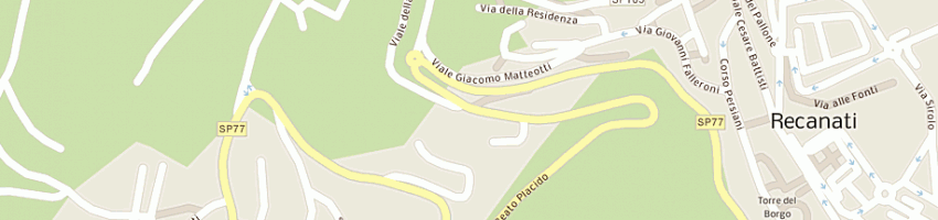 Mappa della impresa pieriste' andrea a RECANATI