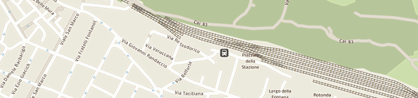 Mappa della impresa brandi maria fiorenza a MONFALCONE