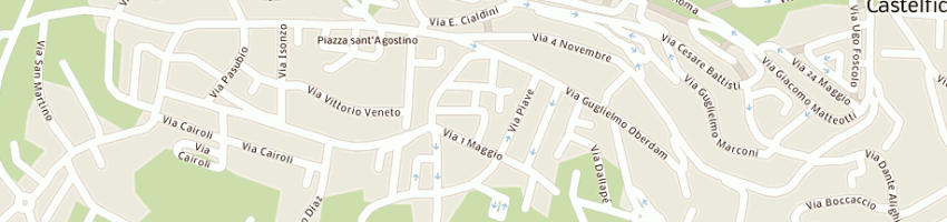 Mappa della impresa studio idea di zandri simone a CASTELFIDARDO
