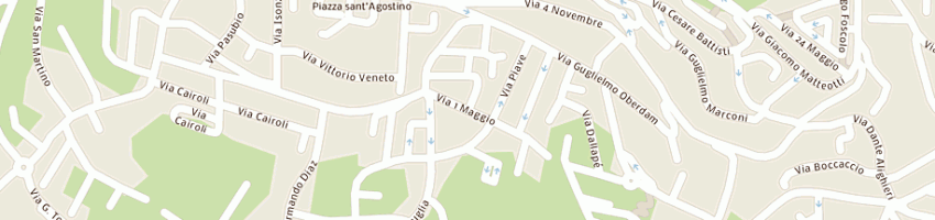 Mappa della impresa albergo ristorante la ginestra a CASTELFIDARDO