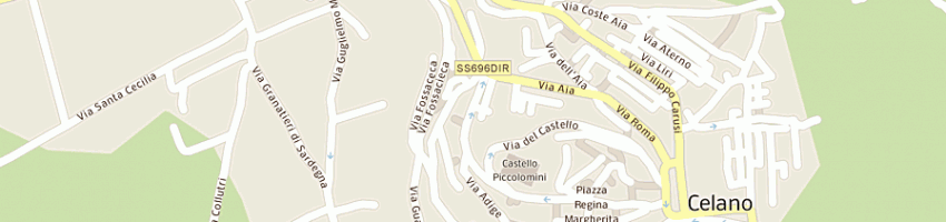 Mappa della impresa atelier della rocca g a CELANO