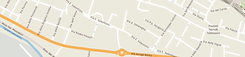 Mappa della impresa cusan loretta a MONFALCONE