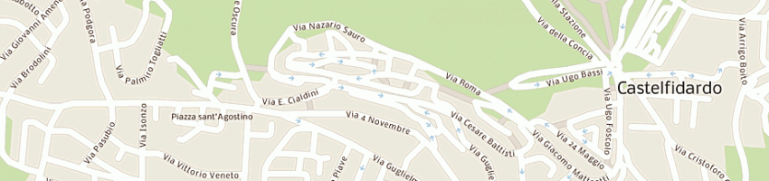 Mappa della impresa comune di castelfidardo a CASTELFIDARDO