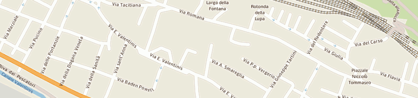 Mappa della impresa clemente gino e c snc a MONFALCONE