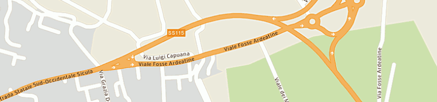 Mappa della impresa volpe salvatore a AGRIGENTO