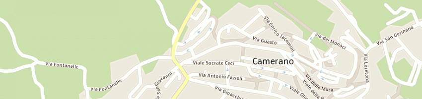 Mappa della impresa parrucchiere baldella mario a CAMERANO