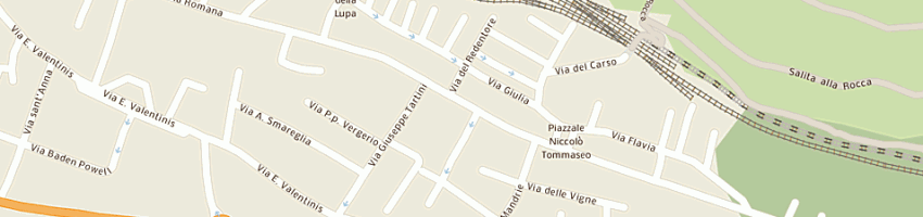 Mappa della impresa toninato maura a MONFALCONE