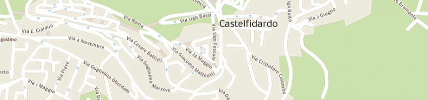 Mappa della impresa tecneco srl a CASTELFIDARDO