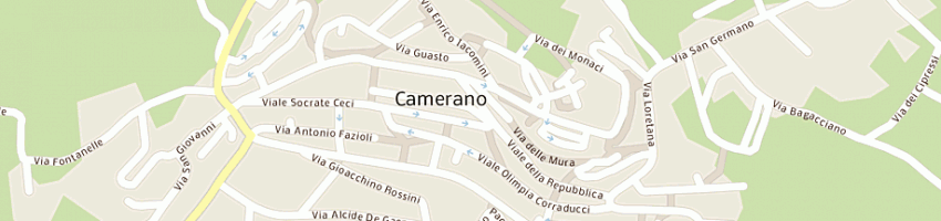 Mappa della impresa altamura francesco dr saverio istituto bini a CAMERANO