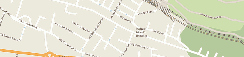 Mappa della impresa michicich athena a MONFALCONE
