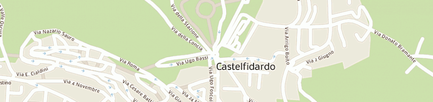 Mappa della impresa cianca mario a CASTELFIDARDO