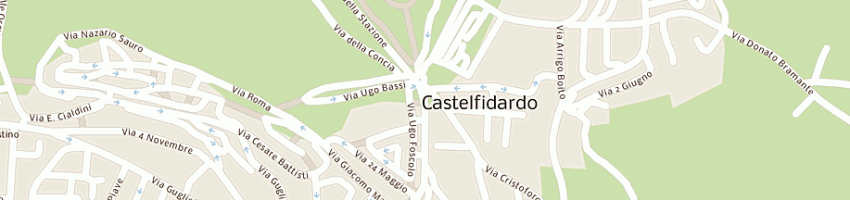 Mappa della impresa mazzantini massimo a CASTELFIDARDO