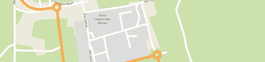 Mappa della impresa medeot mario (srl) a MOSSA