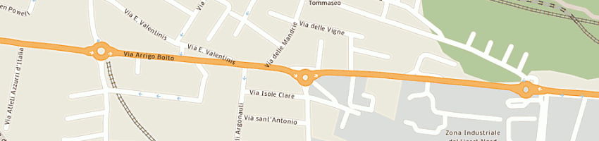 Mappa della impresa gradoverde a MONFALCONE