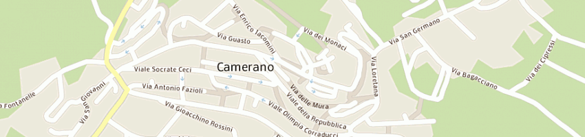 Mappa della impresa ballarini cristina e c sas a CAMERANO