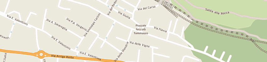 Mappa della impresa labdental di caricato carlo a MONFALCONE