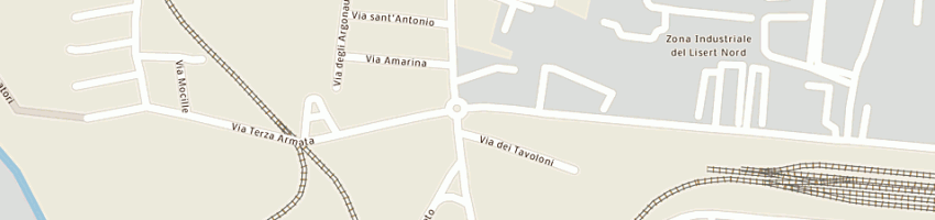 Mappa della impresa basic italia spa a MONFALCONE