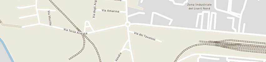 Mappa della impresa autolisert srl a MONFALCONE