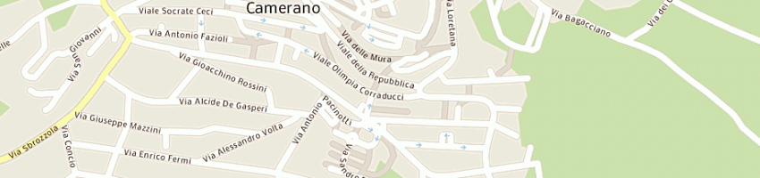 Mappa della impresa three lady snc a CAMERANO