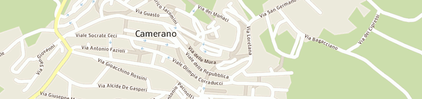 Mappa della impresa associazione culturale albano corneli a CAMERANO