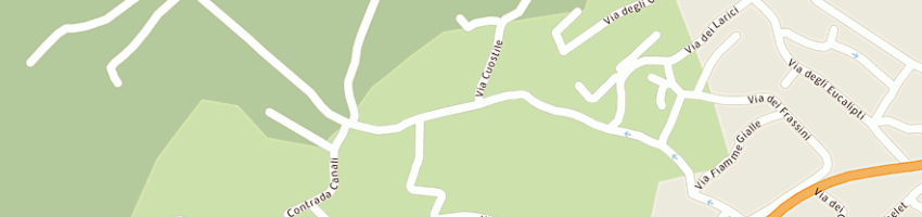 Mappa della impresa casa della vita a GAETA