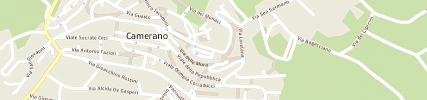 Mappa della impresa avis comunale camerano a CAMERANO