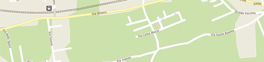 Mappa della impresa progettolegno snc a GORIZIA