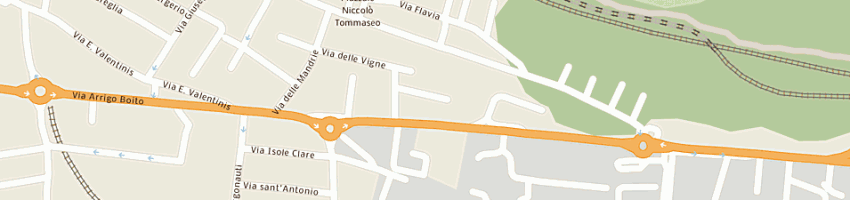 Mappa della impresa spetra srl a MONFALCONE