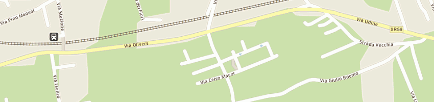 Mappa della impresa fioriti gianluca a GORIZIA