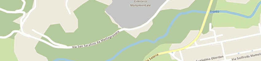 Mappa della impresa florilandia sas di collina emidio e c a ASCOLI PICENO