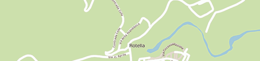 Mappa della impresa artigiana edile snc di ciucani quinto e c a ROTELLA