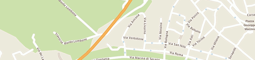 Mappa della impresa longo fernando a GAETA